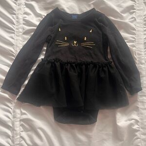 Old Navy Black Cat Dress for Kids